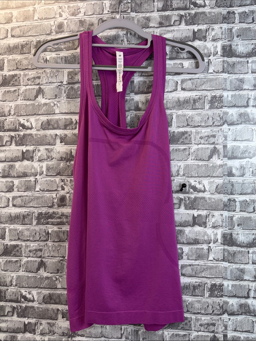 lululemon athletica Deep Magenta Racerback Tank